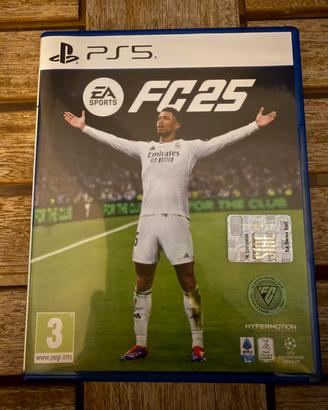 FC25 per PS5 in perfette condizioni