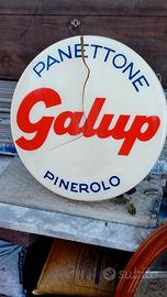 Insegna Galup Pinerolo crepata