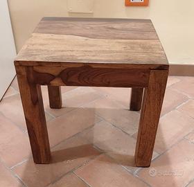 Mobile Tavolino/Tavolo in Legno Massello