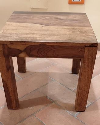 Mobile Tavolino/Tavolo in Legno Massello