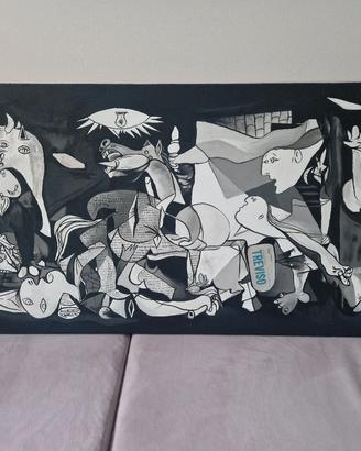Replicata artistica dipinta a mano Guernica