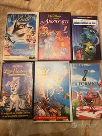 6 videocassette vhs