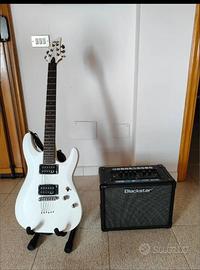 Chitarra Elettrica Schecter e Amplificatore 20W