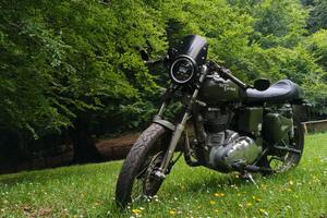 royal enfield bullet 500 army Cafe racer