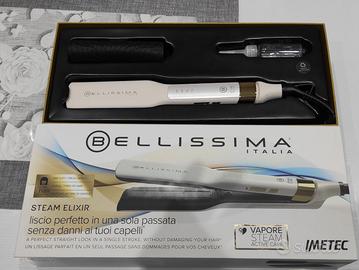 Piastra per capelli a vapore