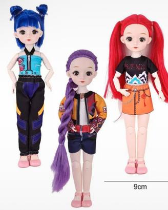 Set bambole fashion – pacco 6 pezzi