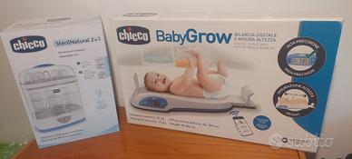 Set Neonato Chicco: Bilancia BabyGrow (Peso+Altezz