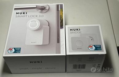 Nuki Smart Lock 3 + bridge wifi