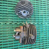 TESTA CILINDRO PISTONE PIAGGIO 50