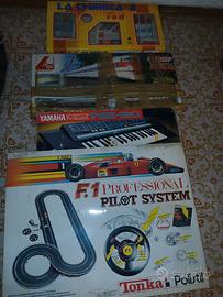 lotto unico vintage trenino + pista macchinine..