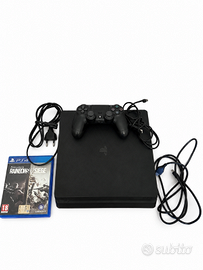 PS4 slim+Controller+gioco Raimbow six siege