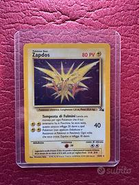 Zapdos #15 Pokemon Fossil Holo