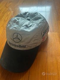 Cappellino Mercedes Benz Motorsport grigio vintage