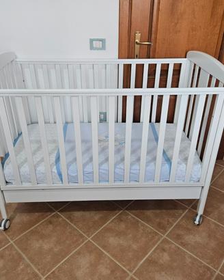 Culla neonato Italbaby + materasso + kit alzarete