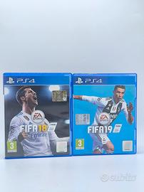 Bundle FIFA 18 + FIFA 19 PS4/PS5