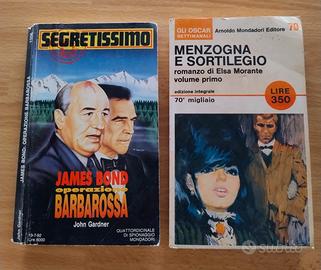Due libri vintage Mondadori da collezione
