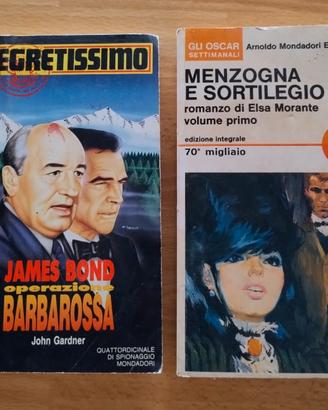 Due libri vintage Mondadori da collezione
