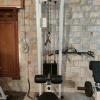 lat machine technogym 