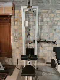 lat machine technogym 