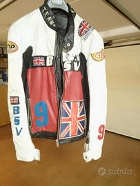 giubbotto uomo per moto in pelle 