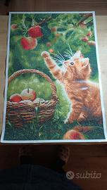 tela diamond  painting pronta da incorniciare