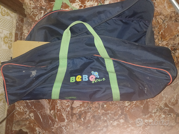 Lettino da campeggio e fasciatoio