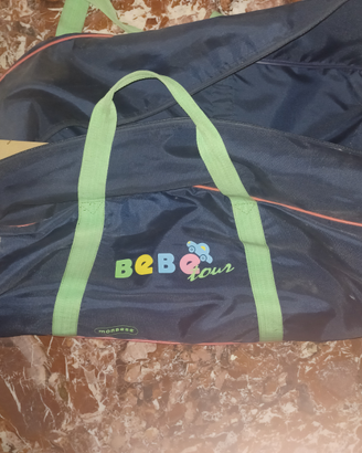 Lettino da campeggio e fasciatoio