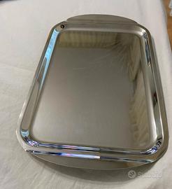 Vassoio in acciaio inox serigrafato