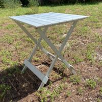 Tavolo pieghevole in alluminio