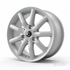 1 Cerchi da 15' in Lega - Smart - Fortwo 0015425 V