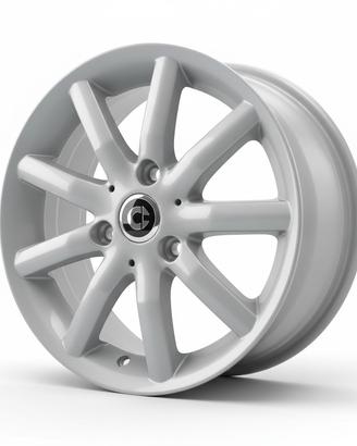 1 Cerchi da 15' in Lega - Smart - Fortwo 0015425 V