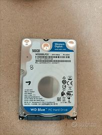 Hdd 500gb WD Blue 2.5