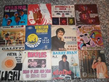 Dischi 45 giri fine 60 primi 70