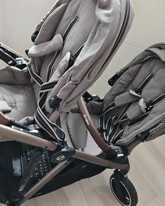 Passeggino gemellare/fratellare cybex