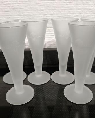6 bicchieri limoncello + 4 flute Ferrero rocher