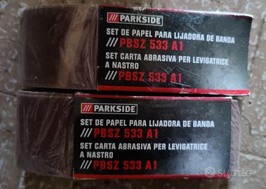 Set carta abrasiva per levigatrice a nastro