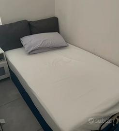 Letto contenitore + materasso 120x190