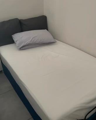 Letto contenitore + materasso 120x190