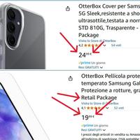 OtterBox Cover + Vetro Temprato Galaxy A55 5G NUOV