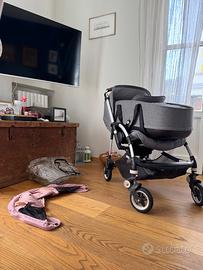 Passeggino BUGABOO B5 con navicella e accessori