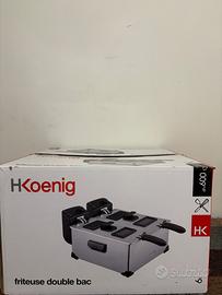 Friggitrice a doppio cestello