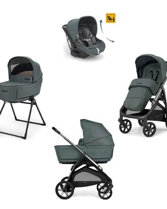 Inglesina Aptica Trio Completo Emerald Green