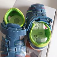 Sandaletti in pelle bimbo