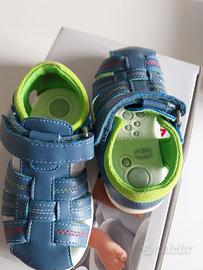 Sandaletti in pelle bimbo