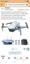 drone potensic Atom se come nuovo 
