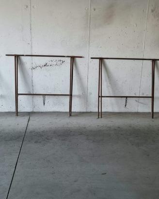cavalletti in ferro pieghevoli