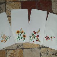 tovaglioli dipinti vintage
