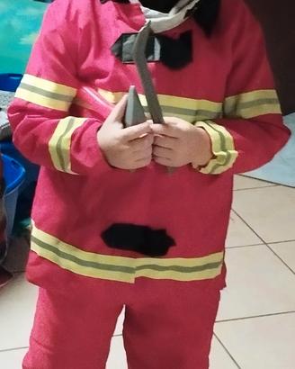 vestito pompiere 