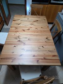 Tavolo da pranzo in Legno allungabile