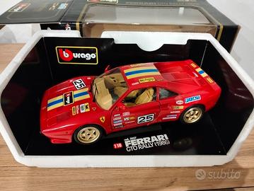 Ferrari GTO Rally 1/28 Bburago nuova 